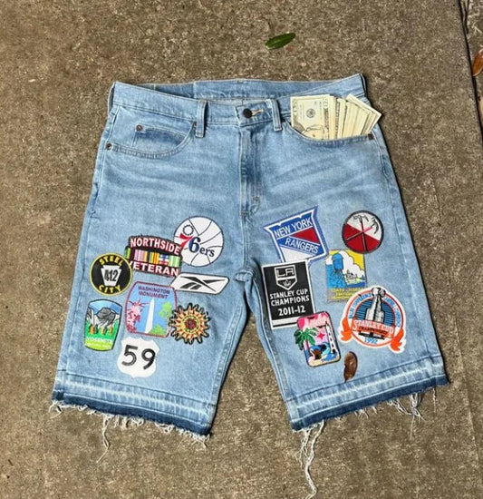 Embroidered Patch shorts