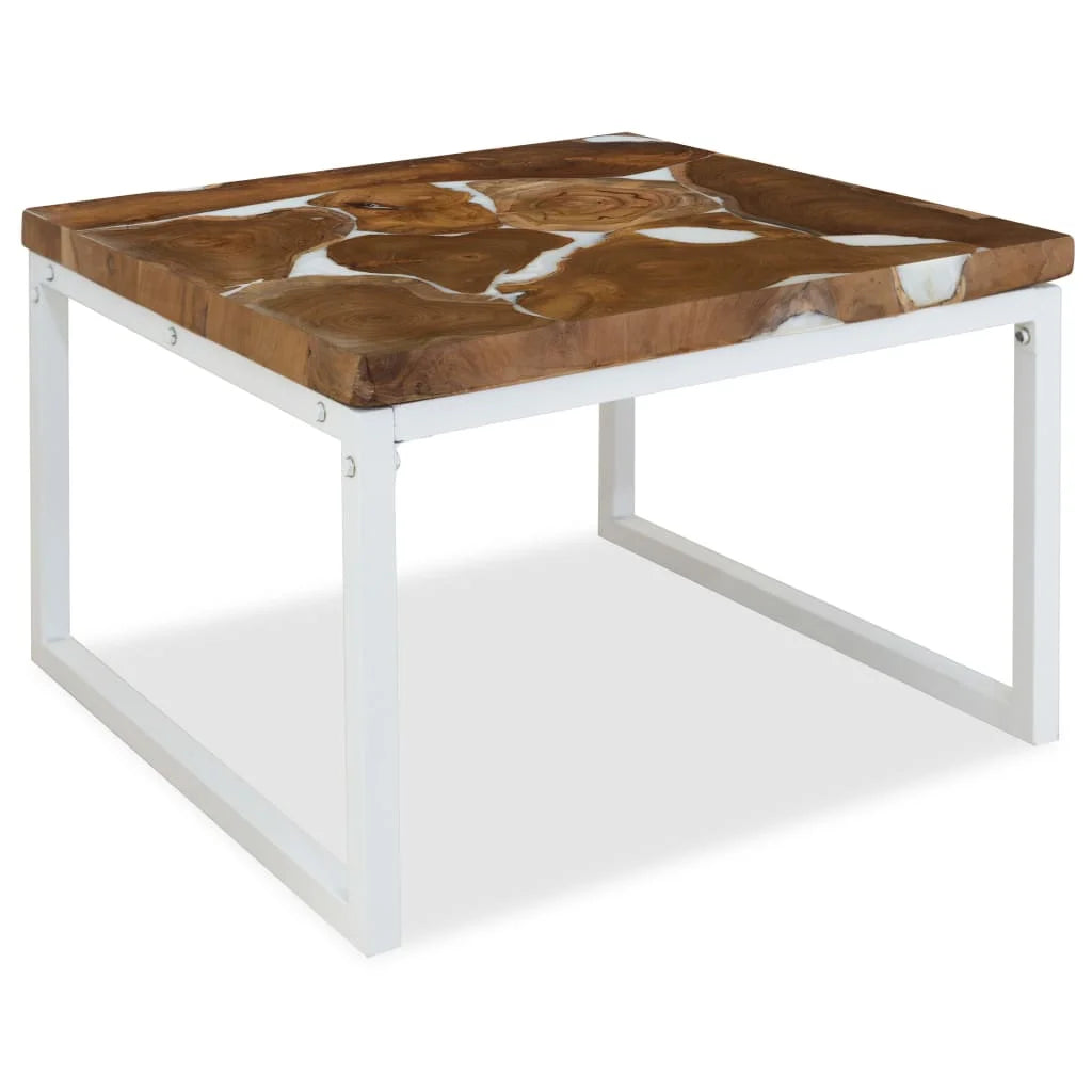 Coffee Table End Table Side Table Living Room Furniture Teak Resin