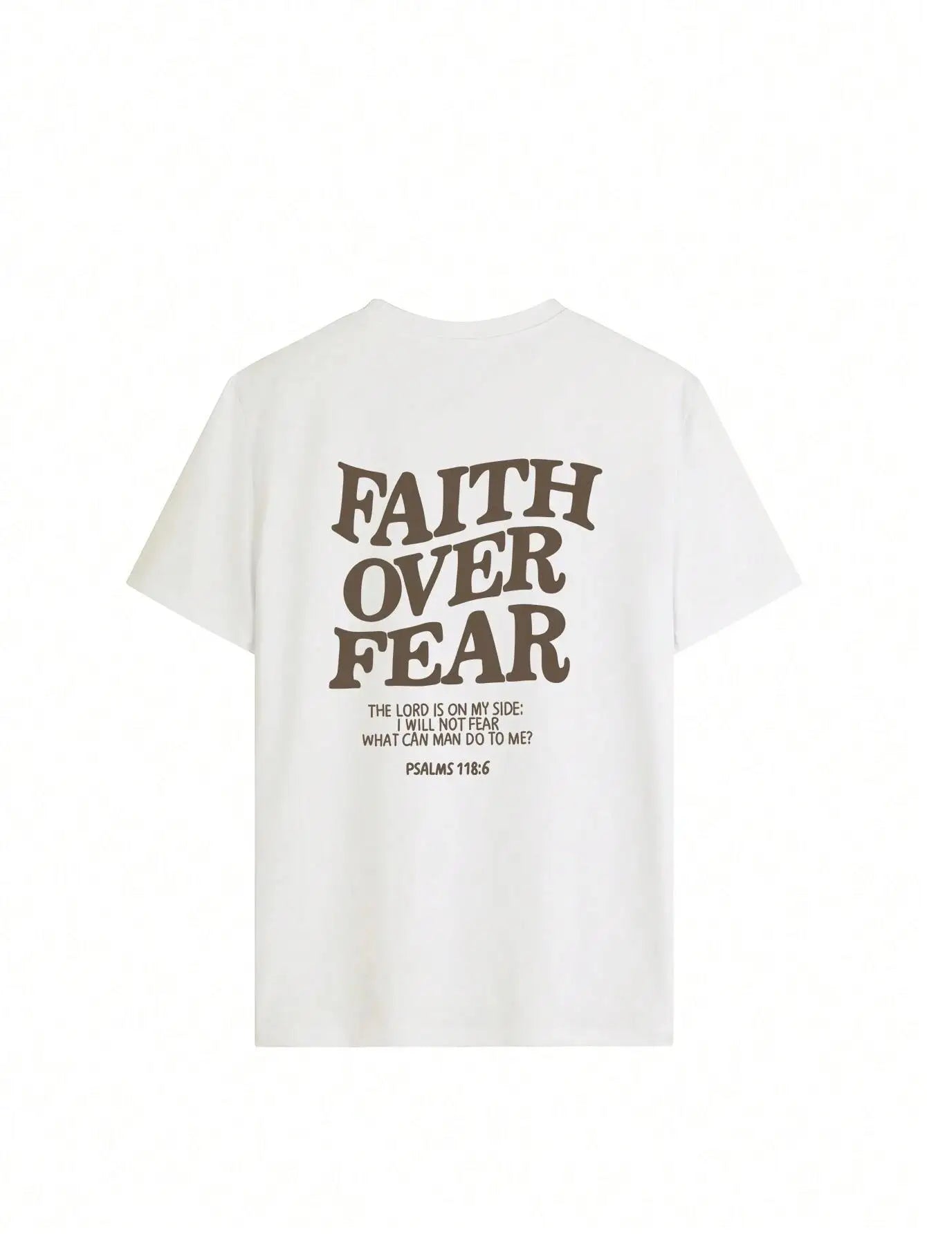 "Faith Over Fear" Top