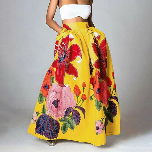 Floral Maxi Skirt