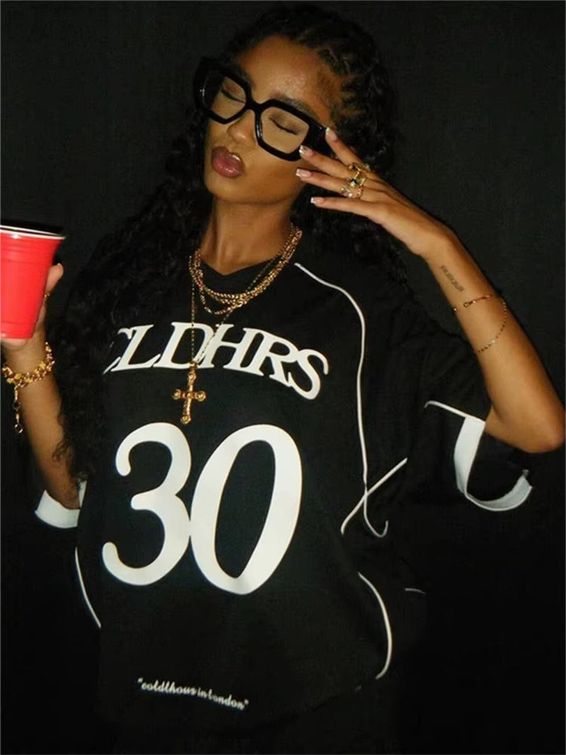 "CLDHRS" V-Neck Jersey