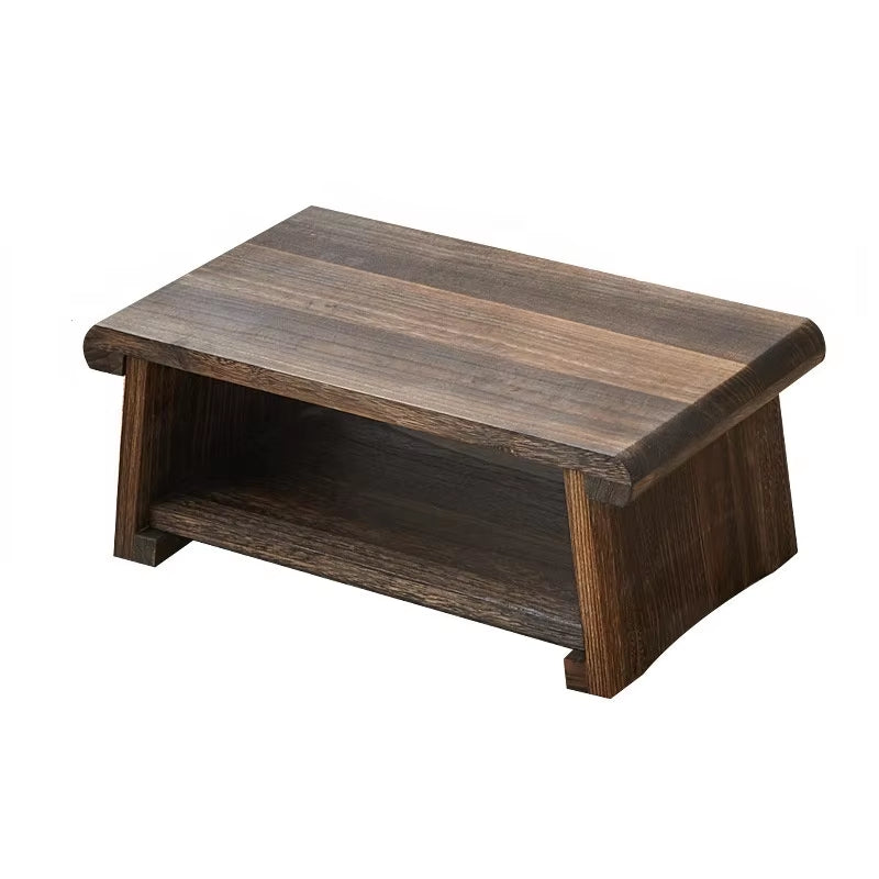 Solid Wood Small Table Tea Table Japanese Low Table Home Tea Table Folding Table Balcony Table Bay Window Small Coffee Table