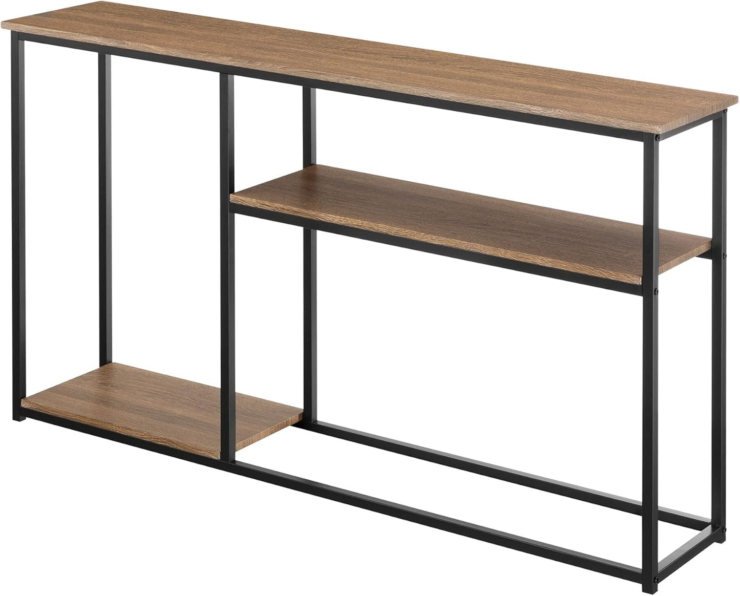 Console Table, 3 Tier Sofa Table, Entryway Industrial Accent Table